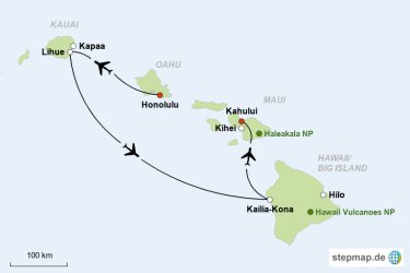 Hawaii entdecken